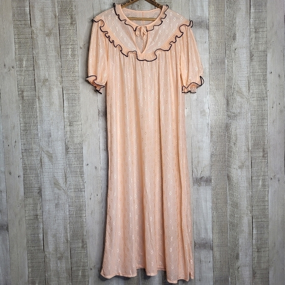 Vintage Sheer Night Dress. - Picture 1 of 8
